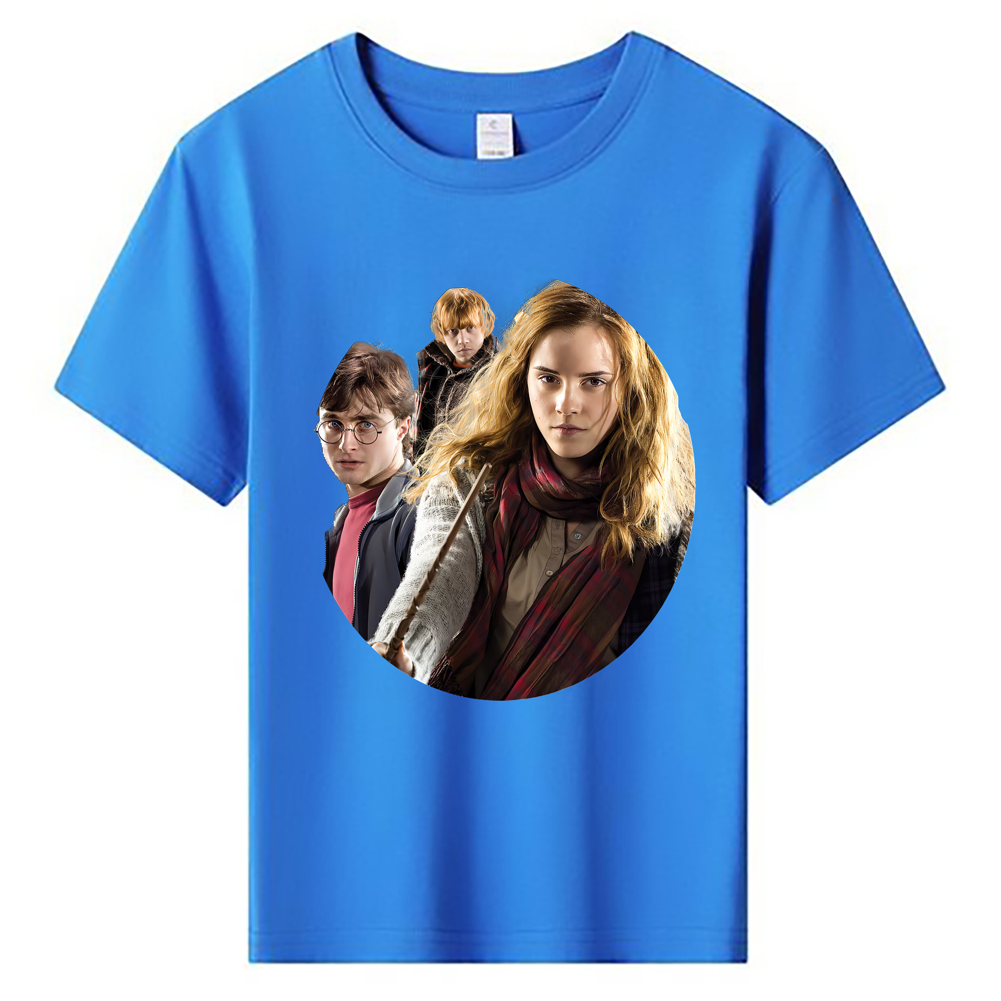 （画像用） Harry Potter ハリー・ポッターシリーズ 綿100％キッズTシャツ（フロントプリント）